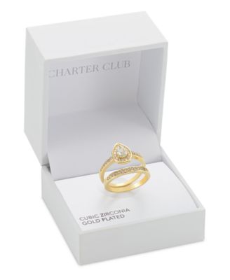 Charter Club - Cubic Zirconia Bridal Set