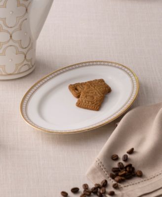 Trefolio Gold Butter/Relish Tray, 8.75"