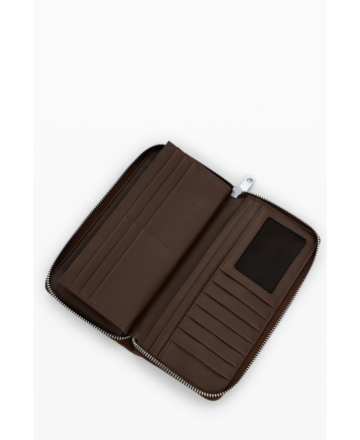 Desigual Women's Large faux leather studded wallet