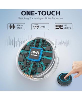 Wireless Lavalier Microphone Kit for YouTube,TikTok & Live Streaming - 2 TX & 3 RX (USB-C/Lightning/Camera)