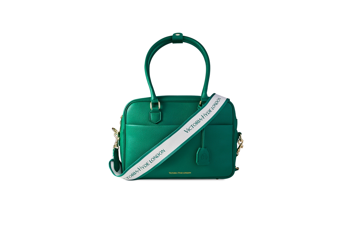 Margaret L Handbag Top Zipper Travel Bag Victoria Hyde - Green