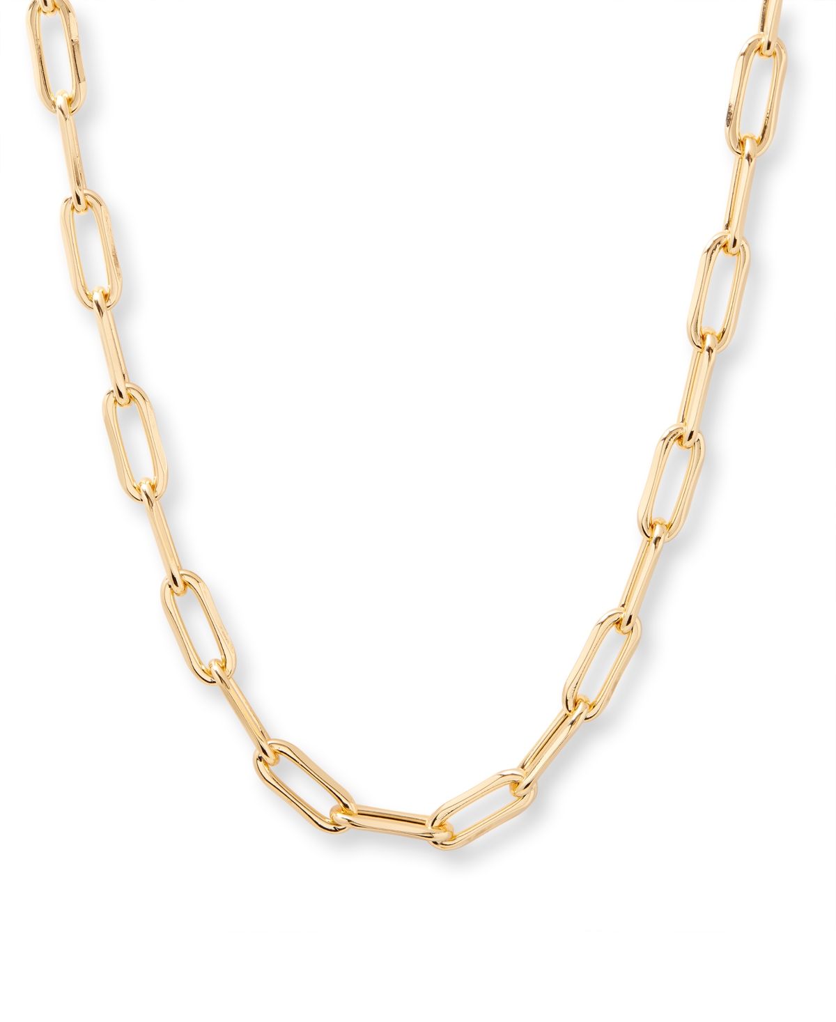 Gold Plated Colette Xl Chain Necklace - Gold