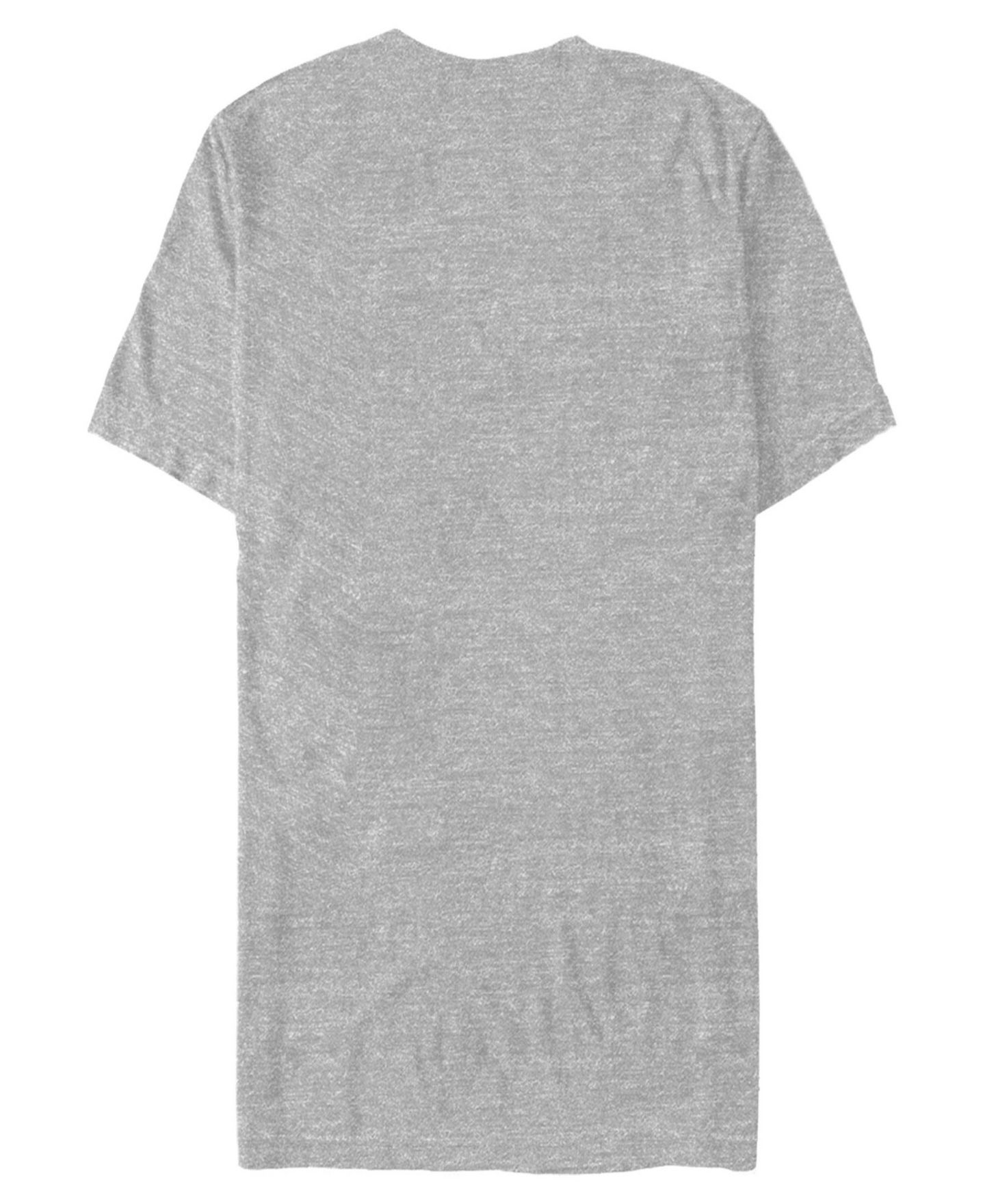 Мужская футболка Lilo Stitch Stitch Ohana Short Sleeve, цвет: Меланжевый — фото 2