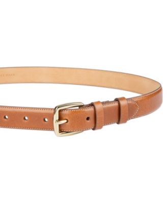 Women's Classic Square Buckle Leather Trouser Belt