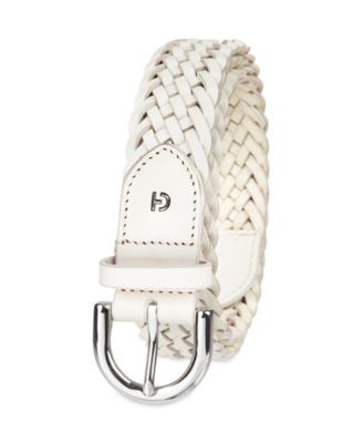 Women's Fully Adjustable Braided Leather Belt