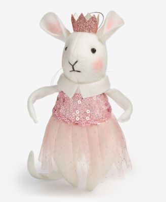 Tiny Tidings Princess Mouse Fabric Ornament, Macy's Exclusive