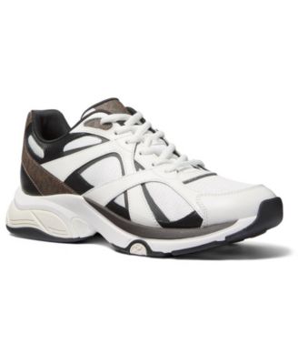 Michael Kors - Men's Leo Suede Mixed-Media Trainers