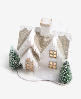 Enchanted Emerald Light-Up House Ornament, Macy's Exclusive
