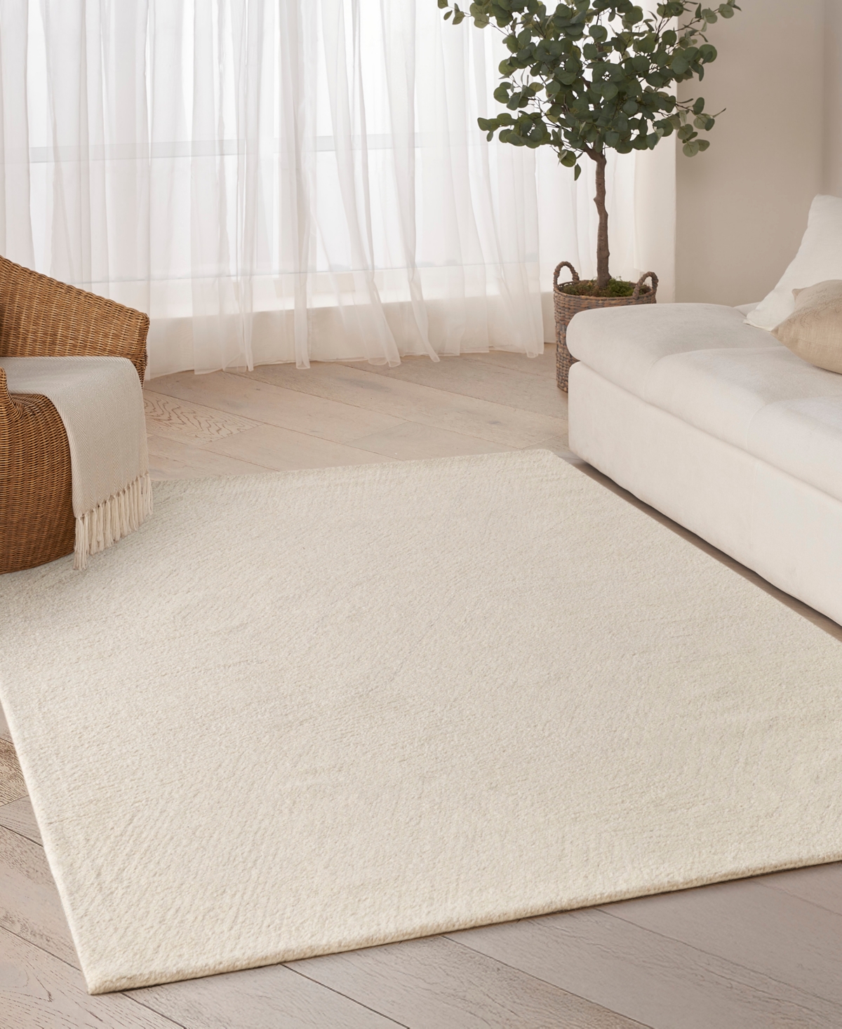 Dkny Pure Angles Ang01 3'7"x5'7" Area Rug In Neutral