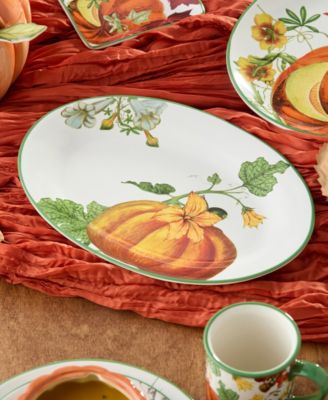 Harvest Fields Oval Platter