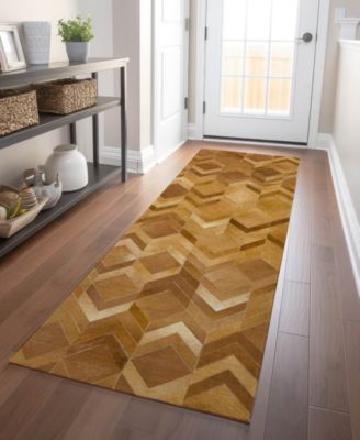 Bozeman Washable BM5 2'3''x7'6'' Runner Area Rug