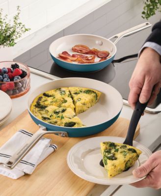 Hard-Anodized Ceramic Induction 2-Pc. Skillet Set