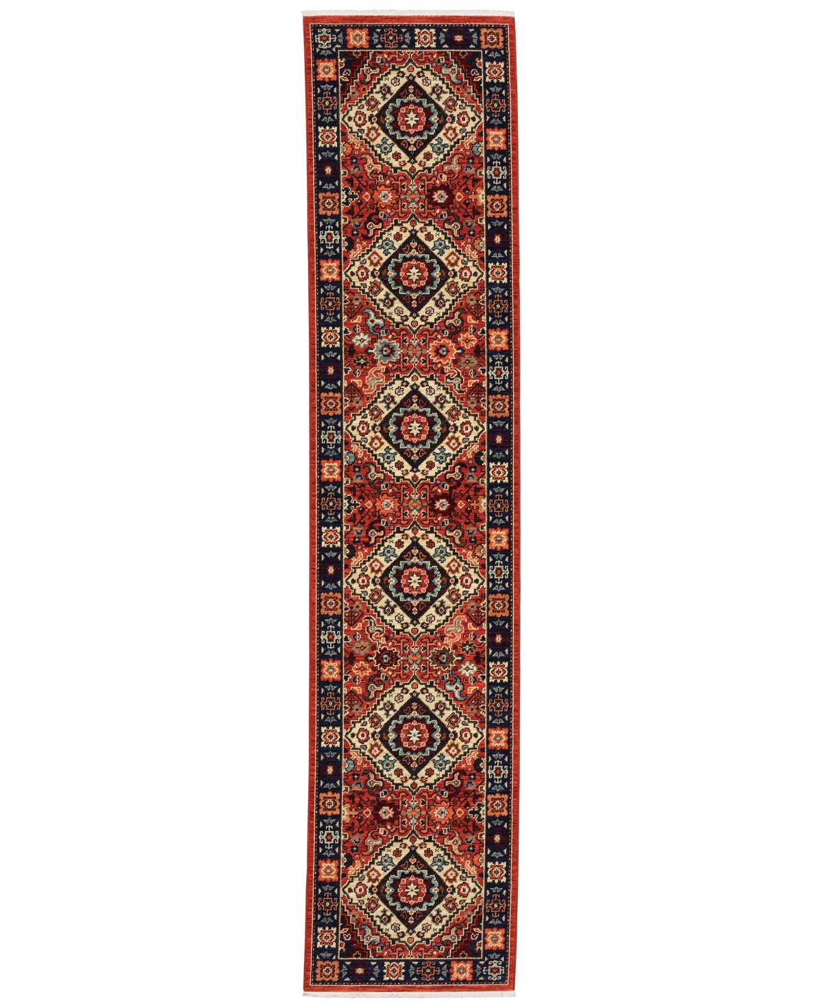 Oriental Weavers Lilihan 2061v 2'6"x12' Runner Area Rug In Multi