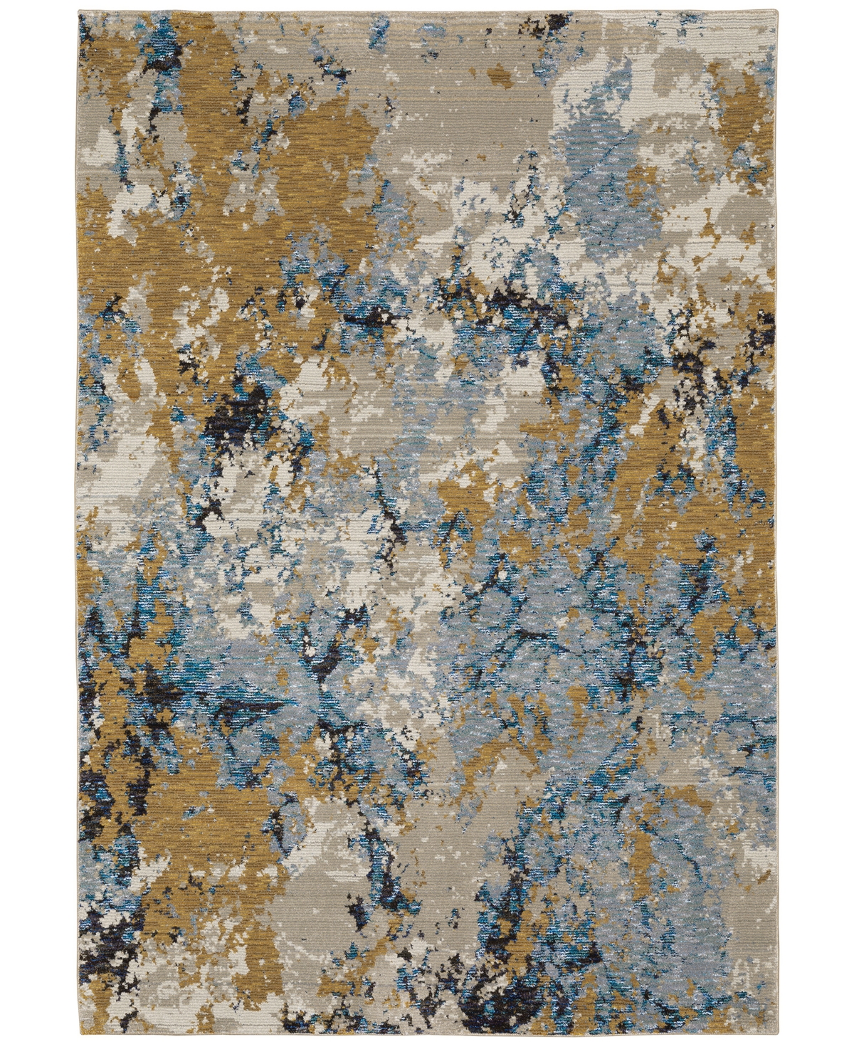 Oriental Weavers Evolution 0980a 3'3"x5'2" Area Rug In Blue