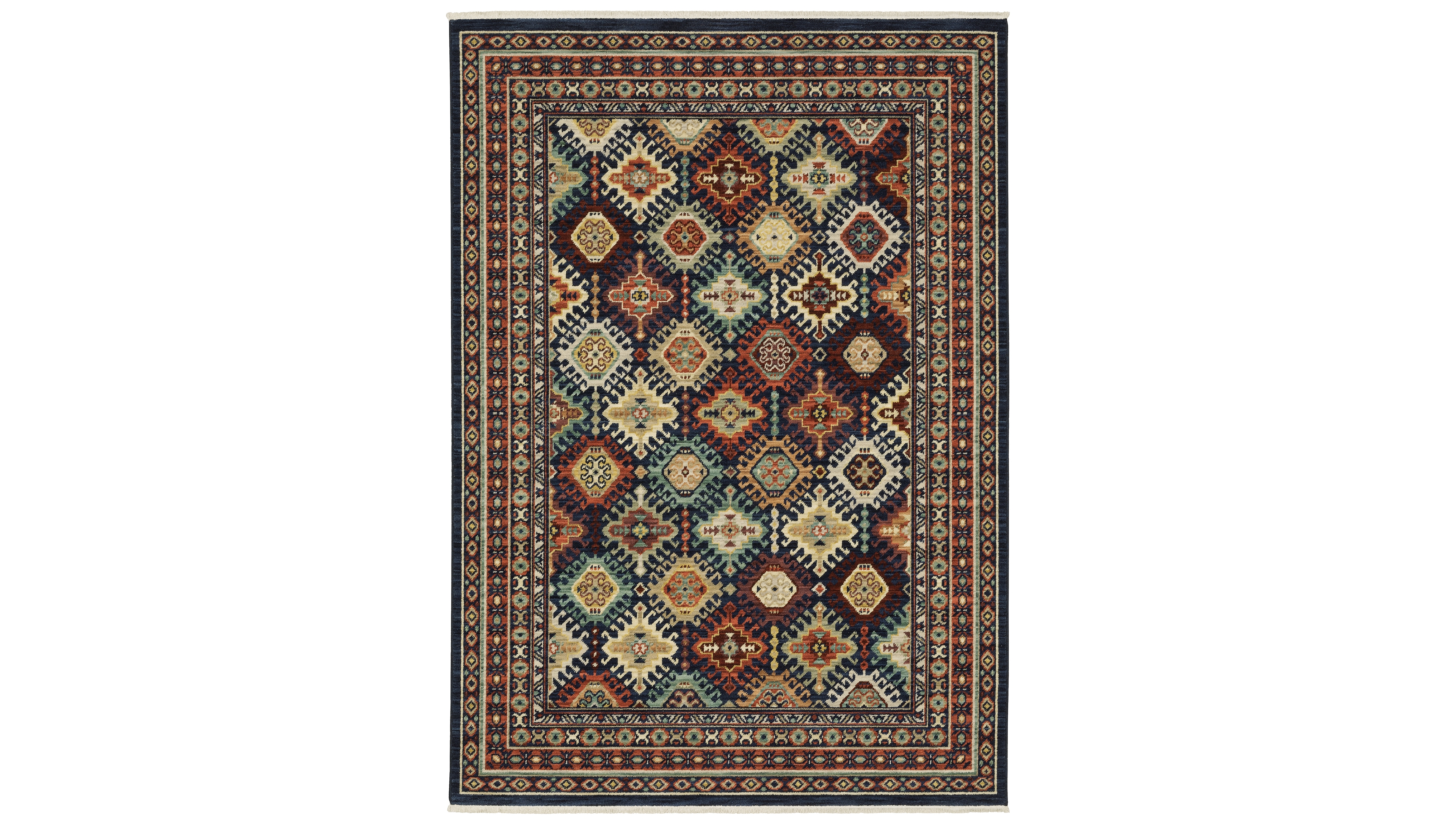 Oriental Weavers Lilihan 003B6 3'3"x5' Area Rug