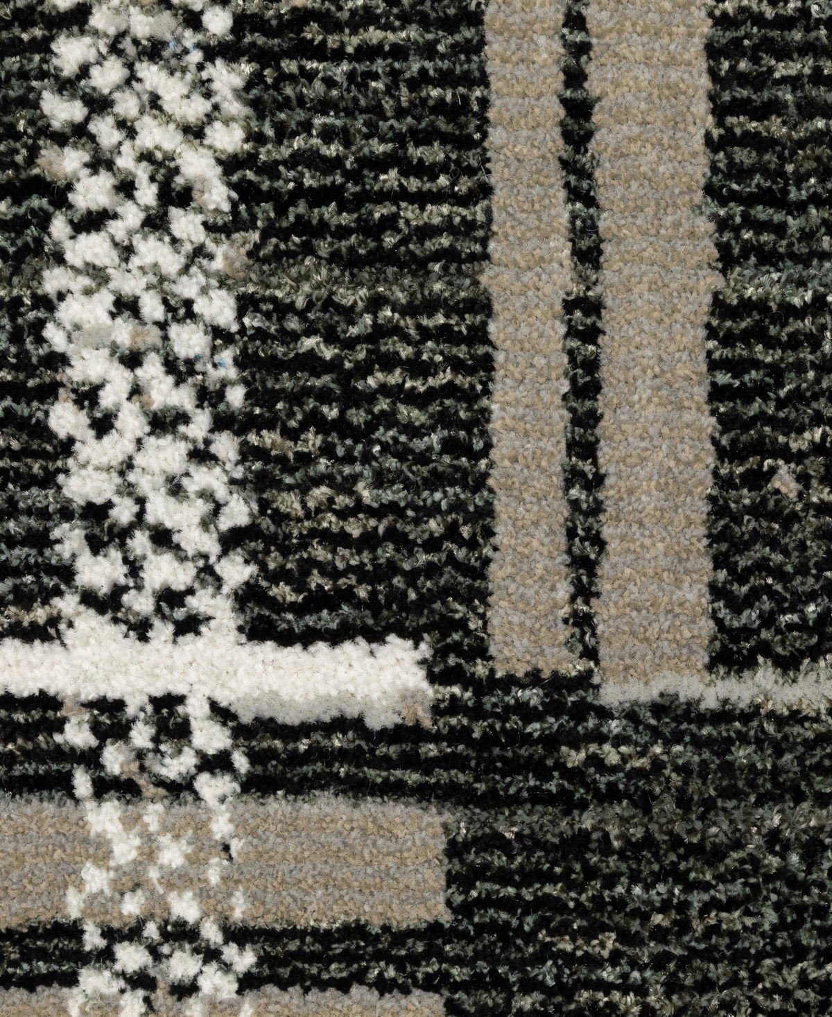 Oriental Weavers Atlas 752c0 6'7"x9'6" Area Rug In Black
