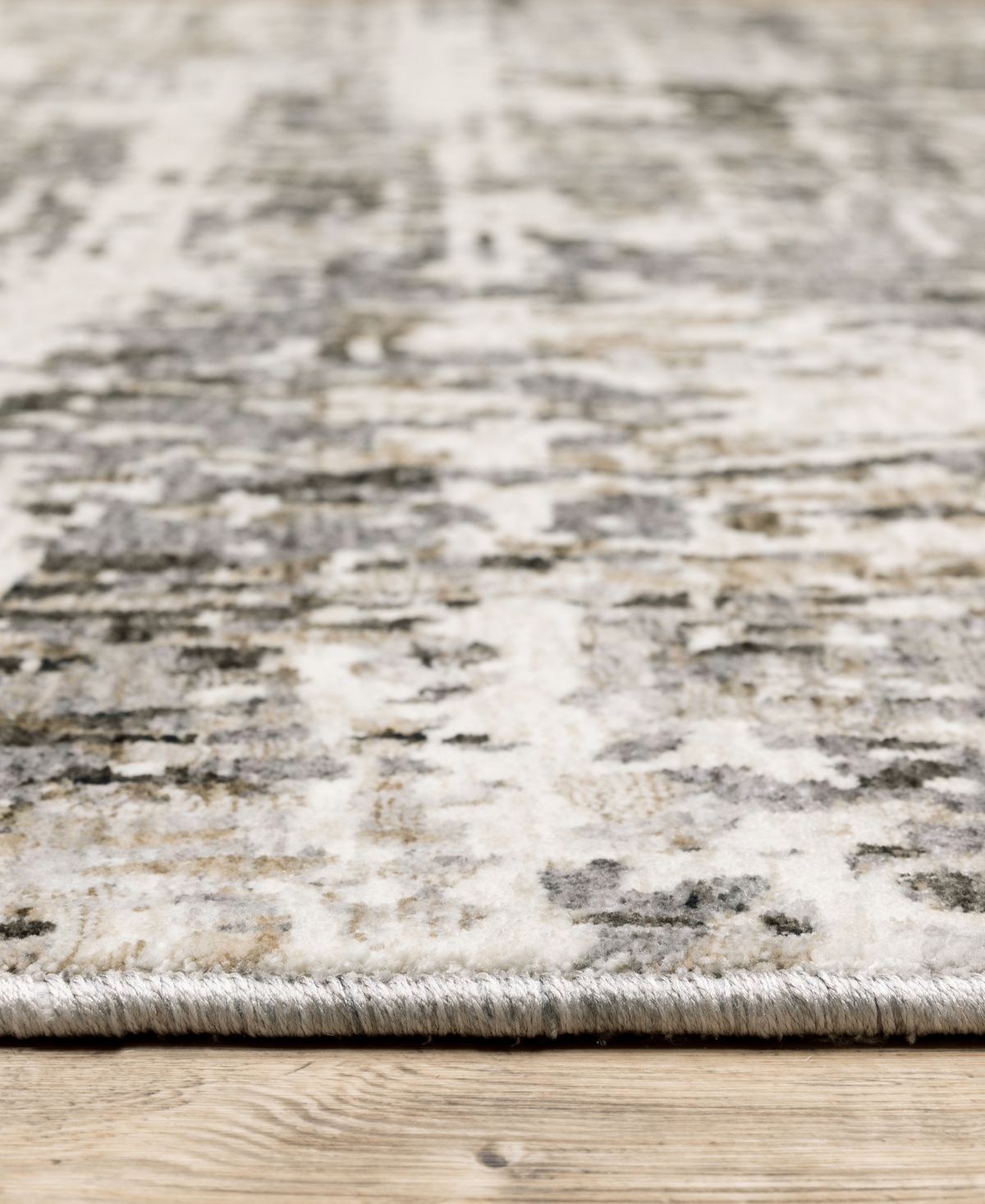 Oriental Weavers Nebulous 091l9 6'7"x9'6" Area Rug In Gray
