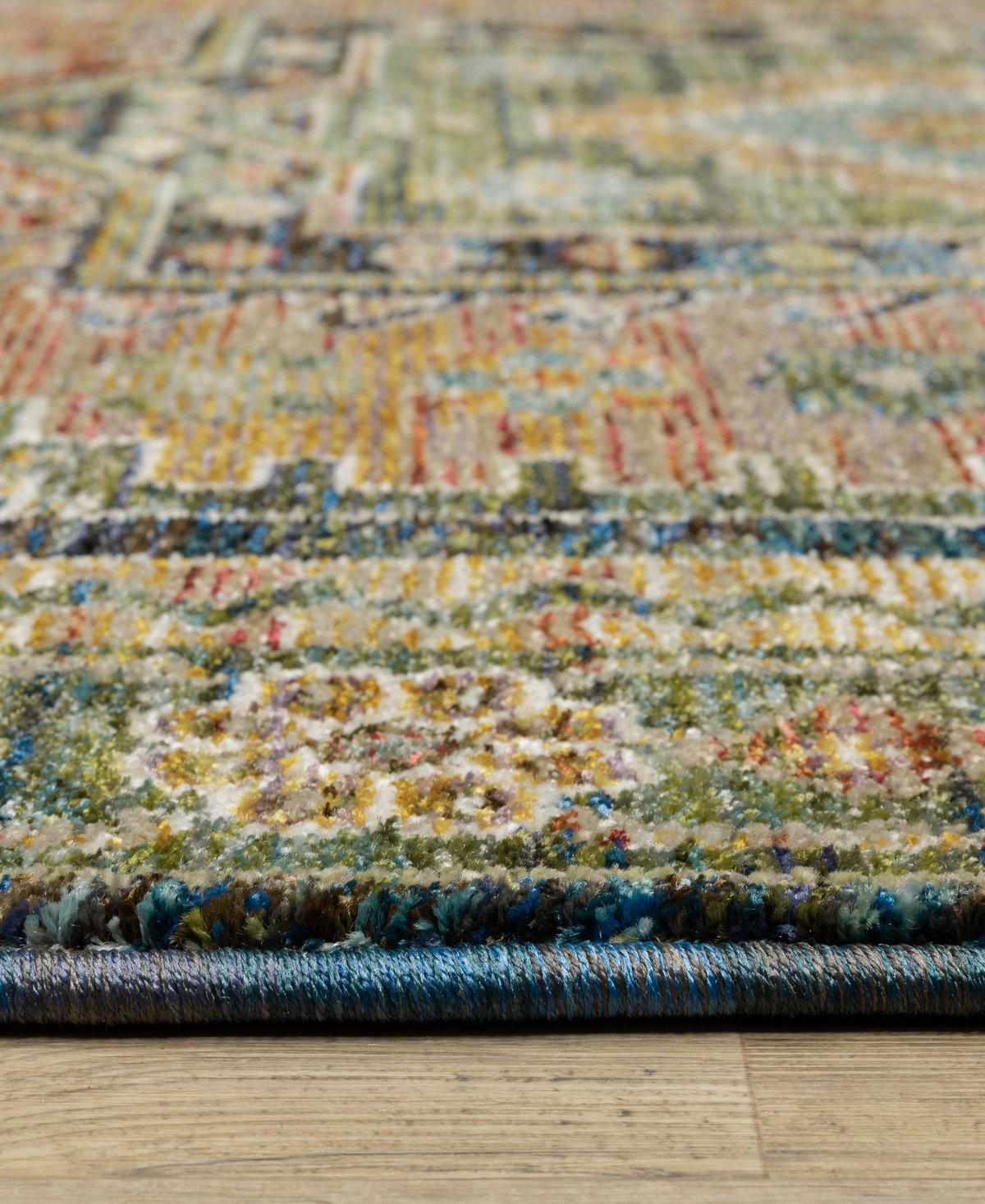 Oriental Weavers Andorra 2442a 2'6"x12' Runner Area Rug In Brown