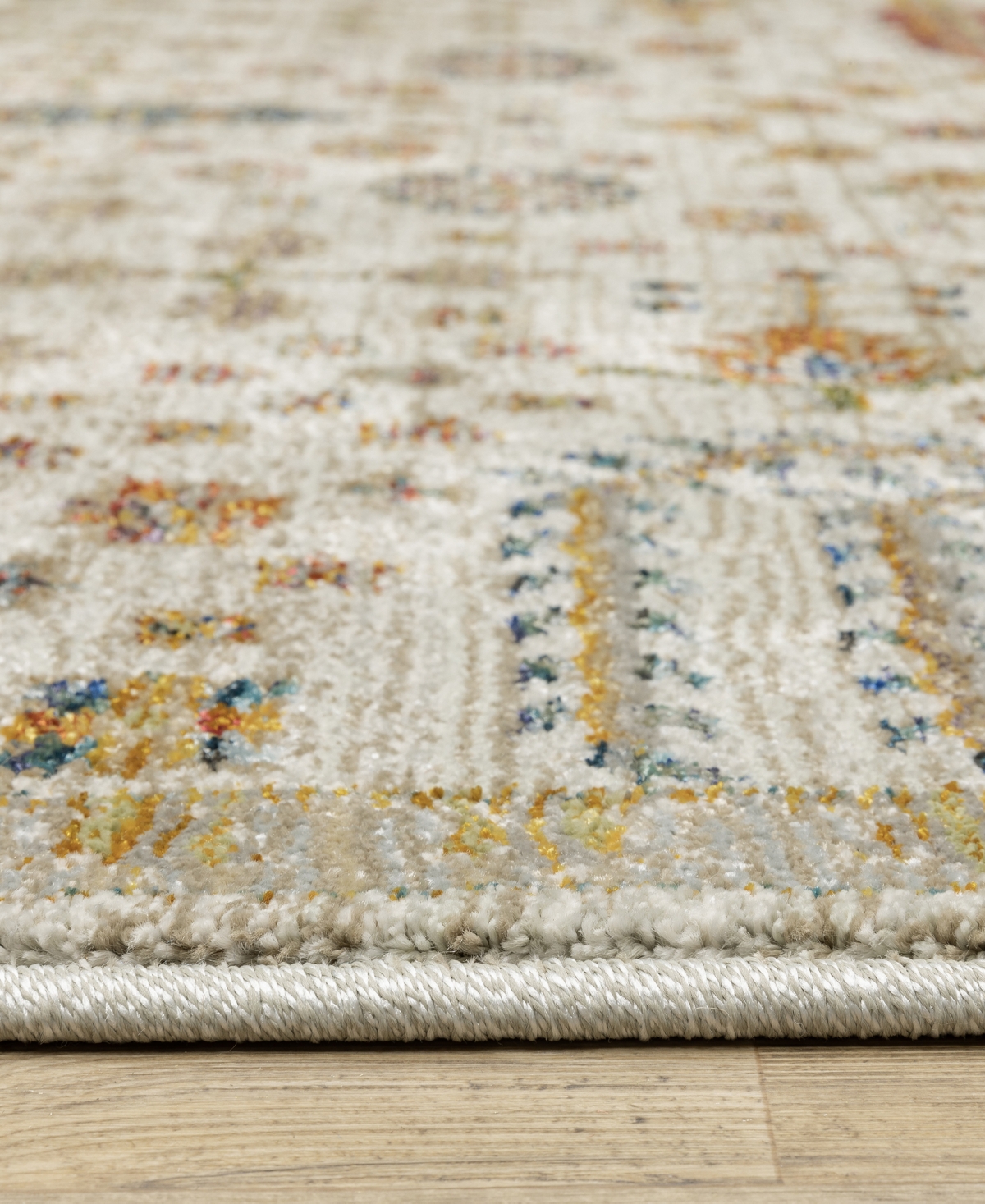 Oriental Weavers Andorra 2449b Runner Area Rug, 2'6 X 12' In Brown