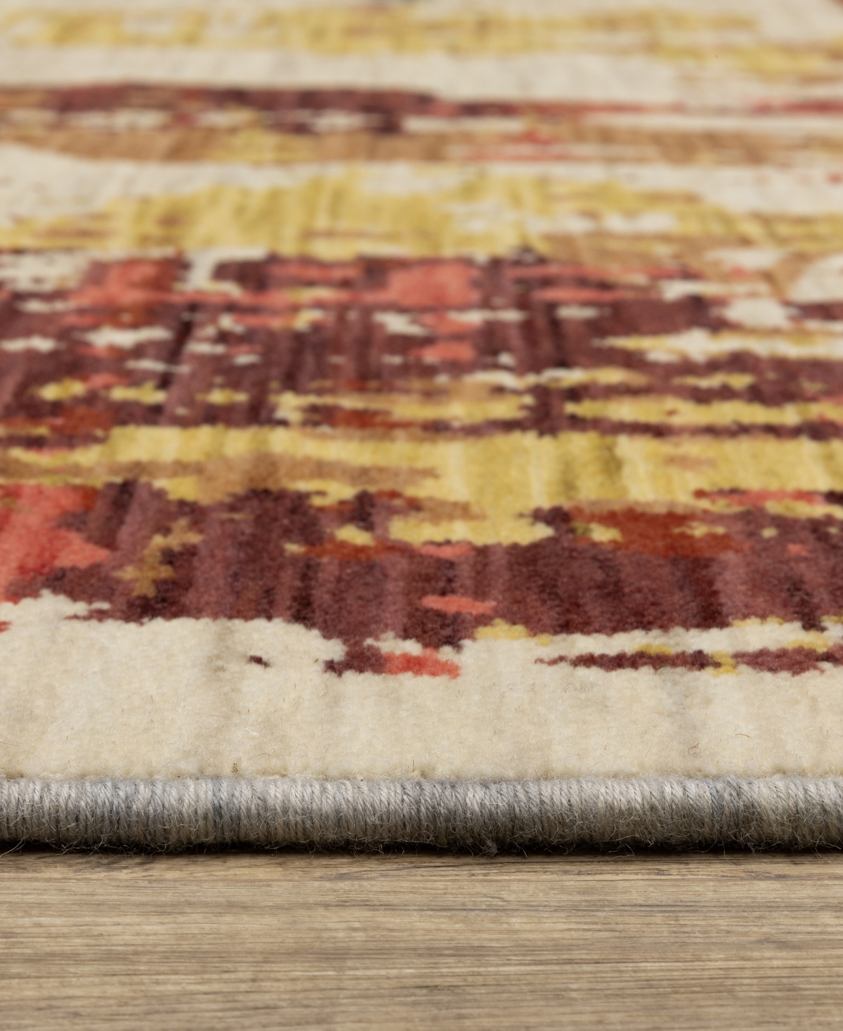 Oriental Weavers Soleri Sol01 5'3"x7'6" Area Rug In Sand