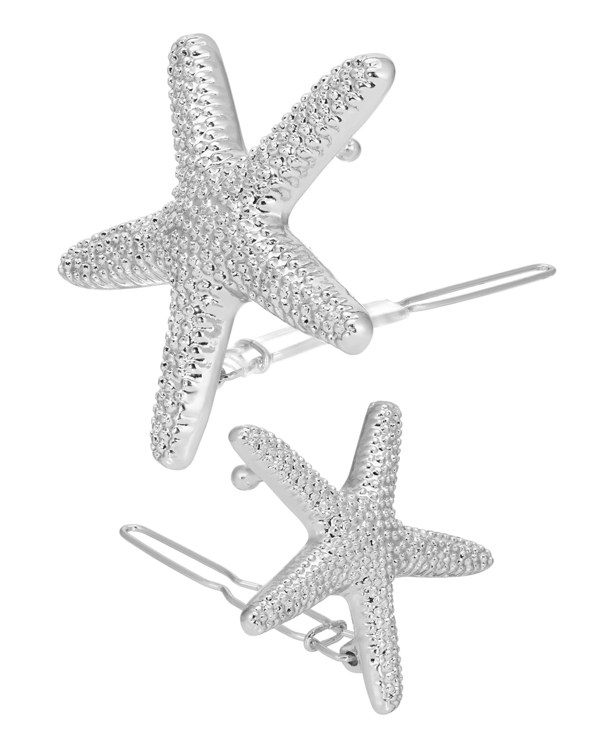 Ettika Beachcomber Set Of 2 Barrettes In Metallic