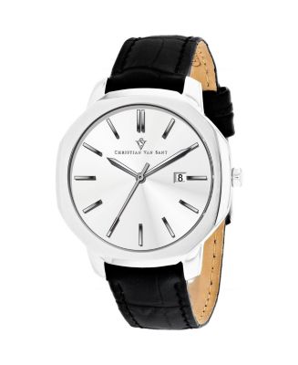 Christian Van Sant Men's Octavius Slim Silver Dial Watch - CV0531 - Macy's