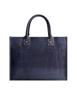 Buddha Pocket Denim Tote