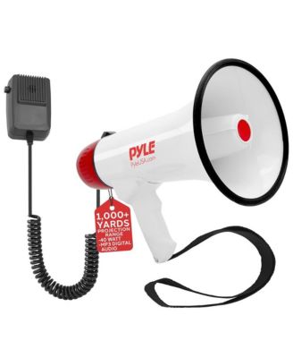PMP48IR Portable Megaphone with Built-in Rechargeable Battery - 40W Power