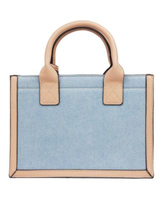 Bombe Logo Denim Tote