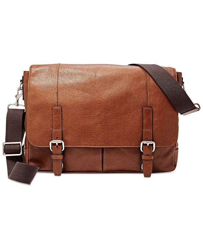 Fossil graham outlet messenger bag