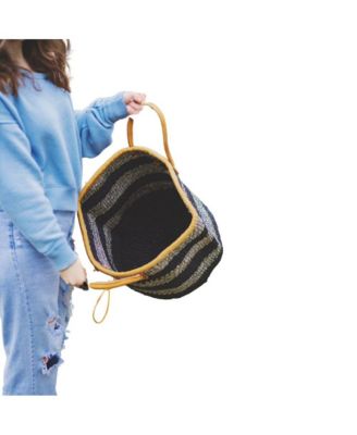 Balance Flow Handmade Sisal Straw Basket Tote