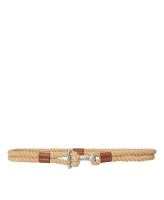 Ralph Lauren ベルト Rope Anchor-Toggle Belt Lauren Ralph Lauren Women's Rope Anchor-Toggle Skinny Belt