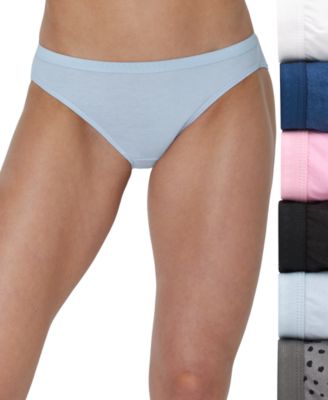 Women's 6-Pk. Ultimate Breathable Cotton Bikini Underwear 42H6CC