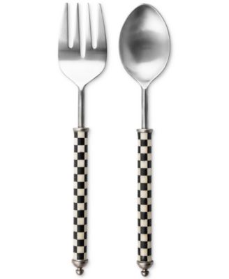 MacKenzie-Childs - Courtly Check Supper Club Salad Serving Set