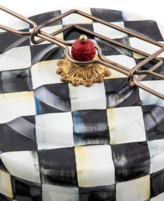 Courtly Check Cake Carrier