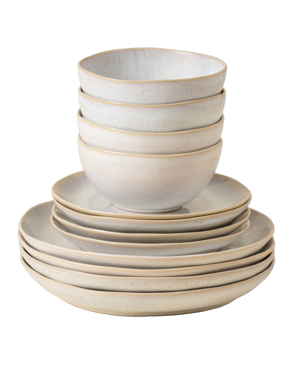 Eivissa 12-Pc. Dinnerware Set, Service for 4 - Biege