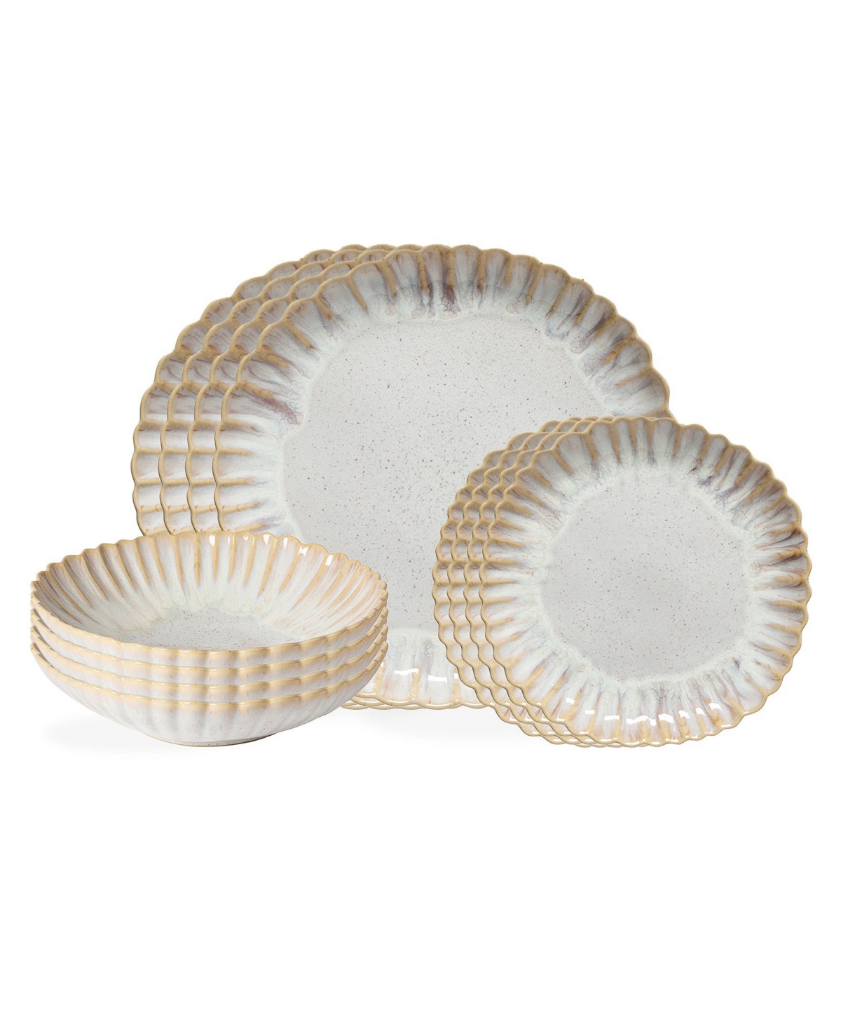 Mallorca 12-Pc. Dinnerware Set, Service for 4 - Blue