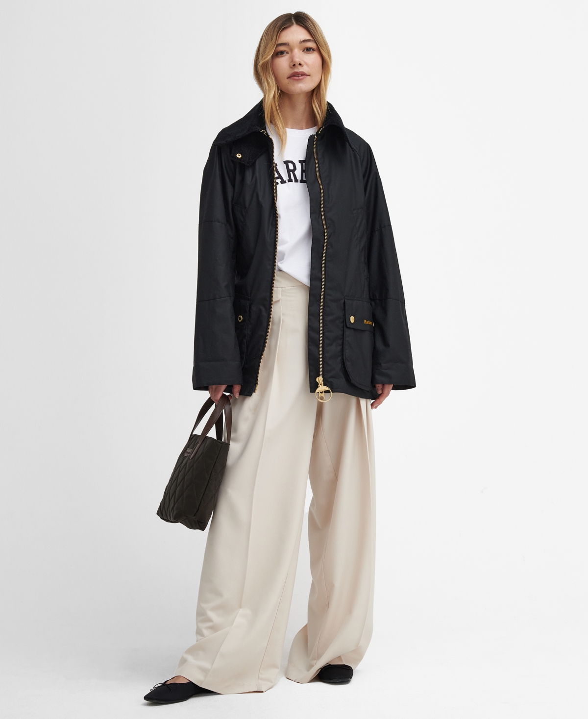 Barbour Women's Allerston Four-pocket Waxed Jacket