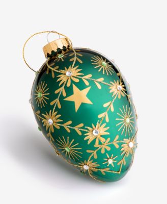 Gilded Glamour Jeweled Egg Ornament, Macy's Exclusive 