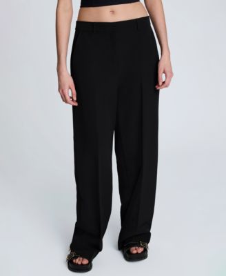Kenneth Cole - Women's Luxe Twill Wide-Leg Pants