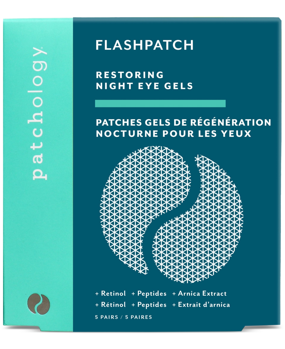 FlashPatch Restoring Night Eye Gels, 5pk