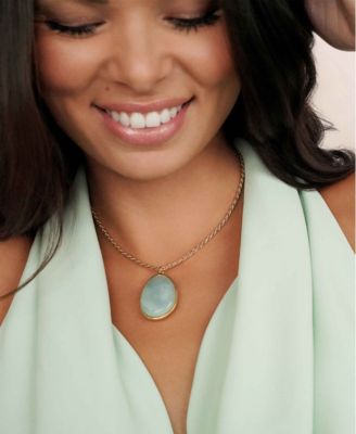 Amazonite Pendant Necklace