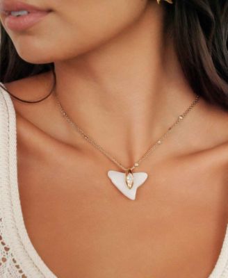 Deep Ocean Shark Pendant Necklace