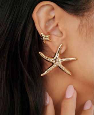 Starfish Luxe Statement Earrings