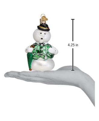 4.25" Rudolph the Red-Nosed Reindeer Sam the Snowman Ornament