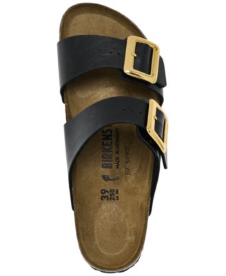 Women's Sydney Luxe Buckle Birko-Flor Sandals from Finish Line