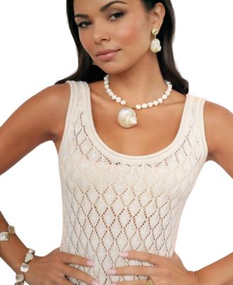 Sunken Treasure Shell Pendant Necklace