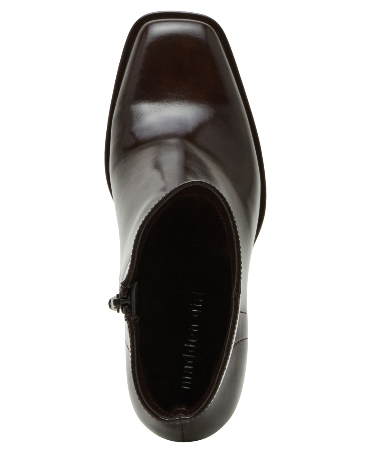 Madden Girl Monicaa Snip-toe Block-heel Booties In Brown