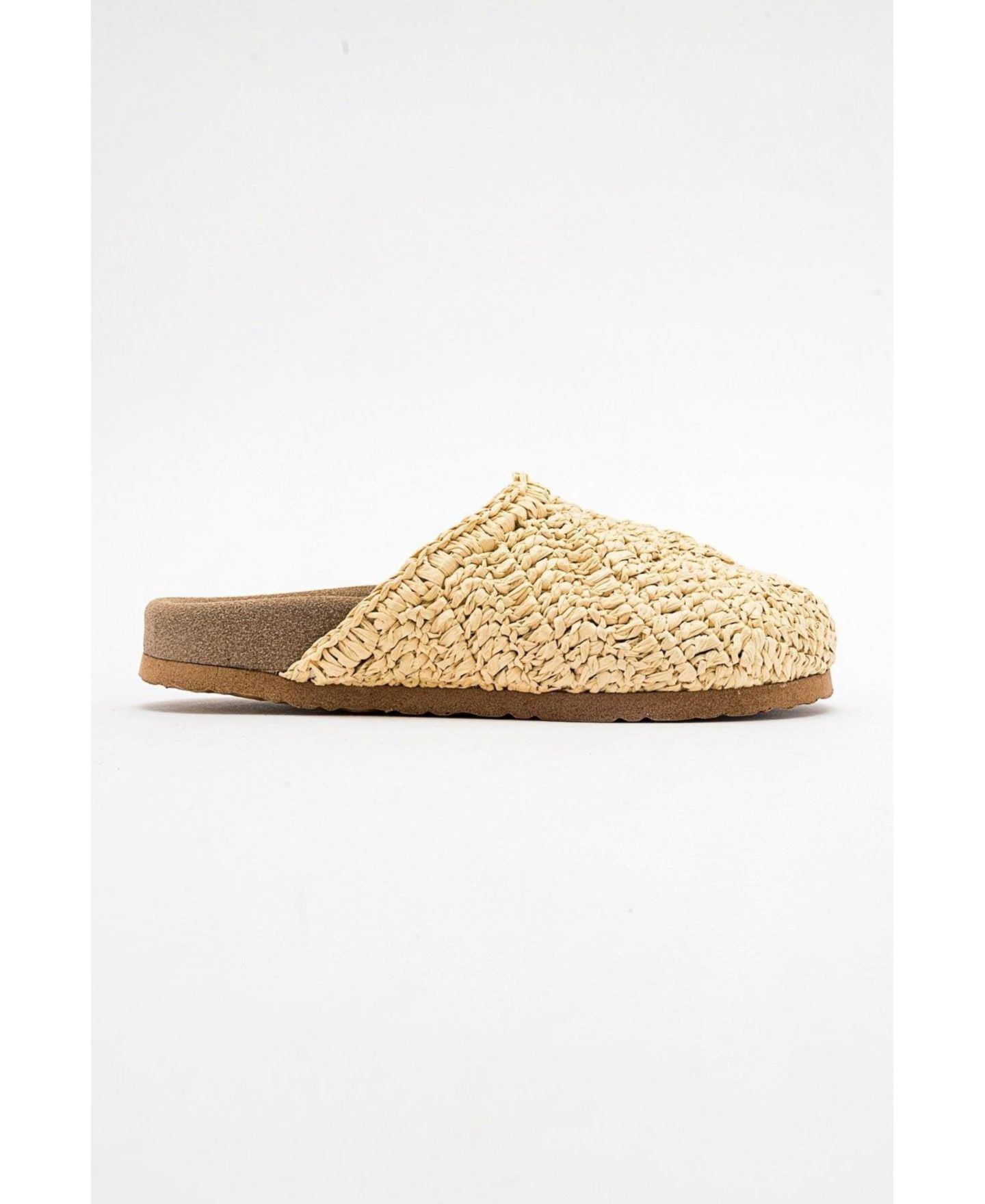 Женские сандалии Prologue Shoes Loop Woven Slide, цвет: Бежевая искусственная кожа, вариант 1 — фото 5