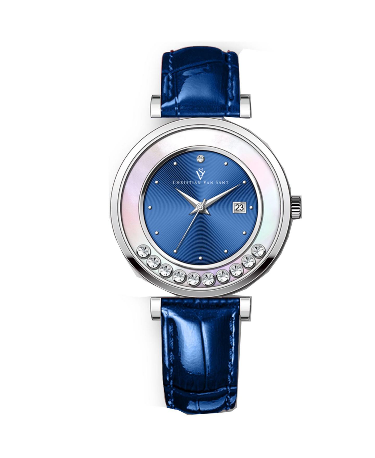 Женские часы Christian Van Sant Bria Blue Dial - CV3812, цвет: Синий — фото 1